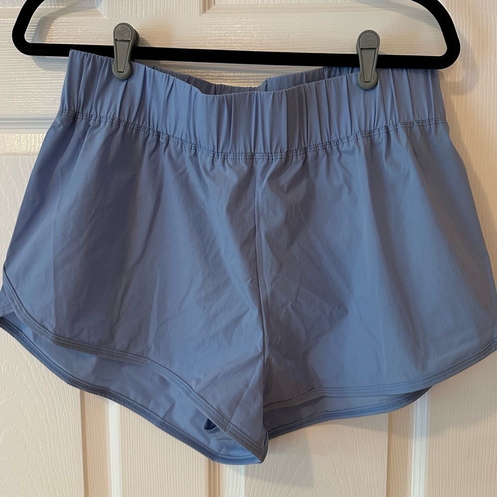 HALARA Women's Athletic Shorts in Light Blue